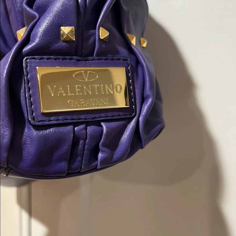Valentino Maison Purple rockstud bag ASO Gossip Girl Jenny Humphrey - Picture 5 of 10